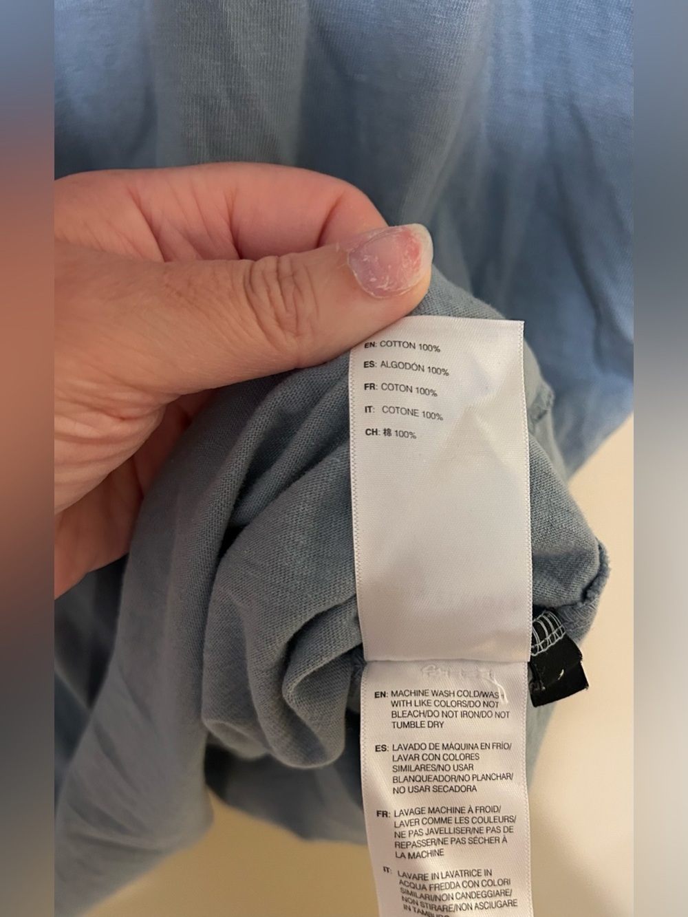 John Elliott Like New Air Spun Anti-Expo Tee in Mineral 100% Cotton Size Small - Picture 7 of 11